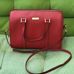 Red Kate Spade handbag